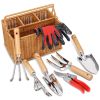 Gardening Hand Tools with Basket