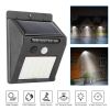 Solar Light 20 LEDs Outdoor PIR Motion Sensor Lights IP65 Waterproof 120 Degree Sensing Wide Angle Lighting