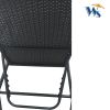 Outdoor Patio Lounge Chairs Rattan Wicker Patio Chaise Lounges Chair Brown