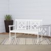 Bradley Outdoor Patio Diamond 4-foot Bench