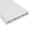 2 pcs x Privacy Fence Panels 6ft.H x 6ft.W White Vinyl Fence set of 2 Pcs