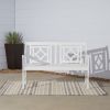 Bradley Outdoor Patio Diamond 4-foot Bench