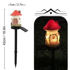 Cute Solar Garden Lights Easter Rabbit Solar LED Lights Waterproof Resin Landscape Lamp Outdoor Solar Lights Party Pathway Yard (Emitting Color: LLA0012112-G)